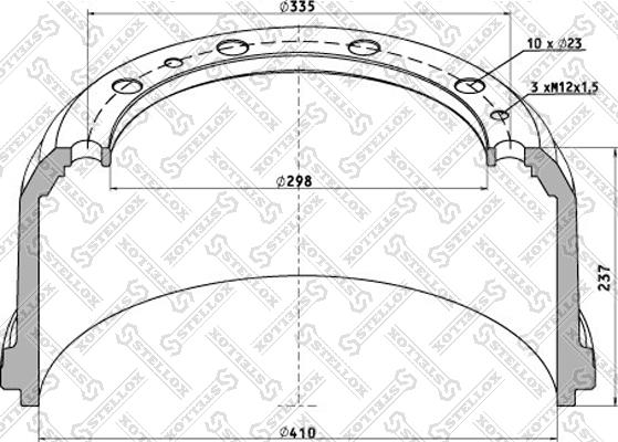 Stellox 85-00228-SX - Jarrurumpu inparts.fi