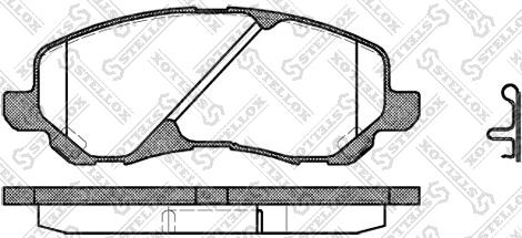 Magneti Marelli 363700201274 - Jarrupala, levyjarru inparts.fi