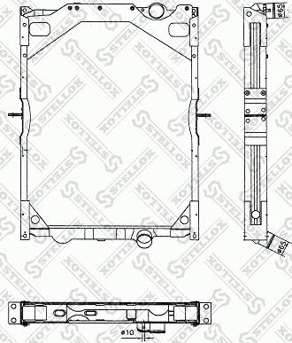 Stellox 81-03311-SX - Jäähdytin,moottorin jäähdytys inparts.fi