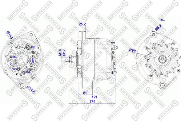 Stellox 88-02320-SX - Laturi inparts.fi