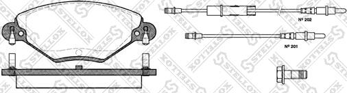 Stellox 839 004B-SX - Jarrupala, levyjarru inparts.fi