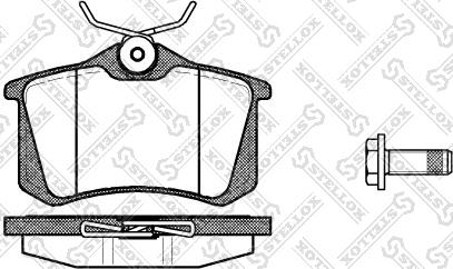 Stellox 274 005B-SX - Jarrupala, levyjarru inparts.fi