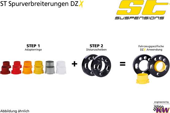 ST Suspensions 56050013 - Raidevälilevennys inparts.fi