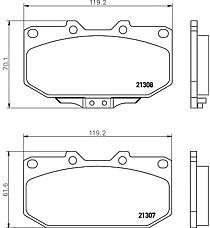 Subaru 26296AE120 - Jarrupala, levyjarru inparts.fi