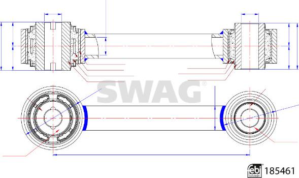 Swag 33 10 9927 - Tanko, pyöränripustus inparts.fi