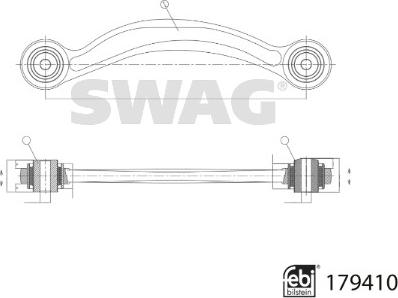 Swag 33 10 4912 - Tukivarsi, pyöräntuenta inparts.fi