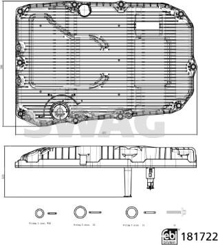 Swag 33 10 8388 - Hydrauliikkasuodatin, automaattivaihteisto inparts.fi