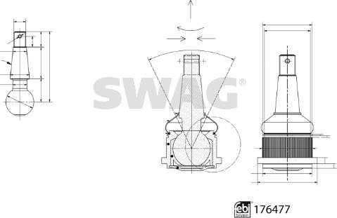 Swag 33 10 3569 - Pallonivel inparts.fi