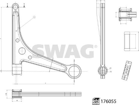 Swag 33 10 3271 - Tukivarsi, pyöräntuenta inparts.fi