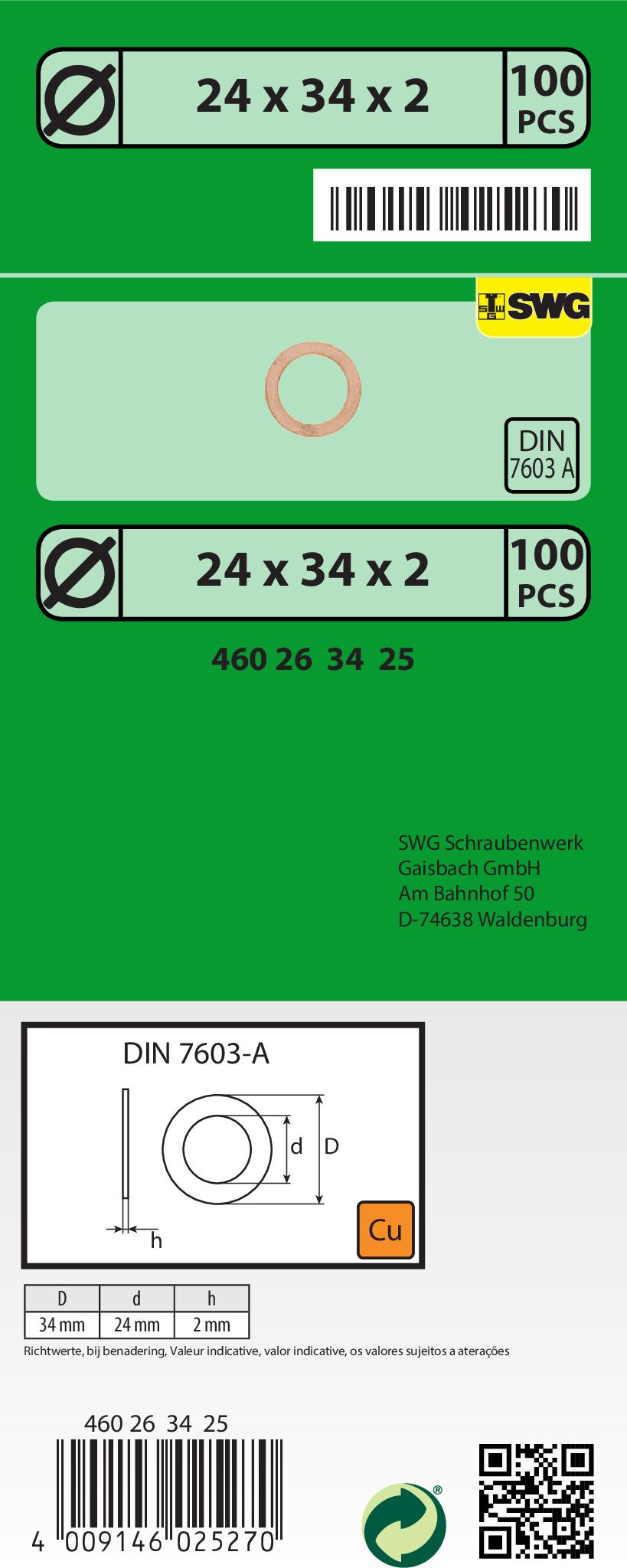 SWGAutomotive 460 26  34  25 - Tiivisterengas inparts.fi