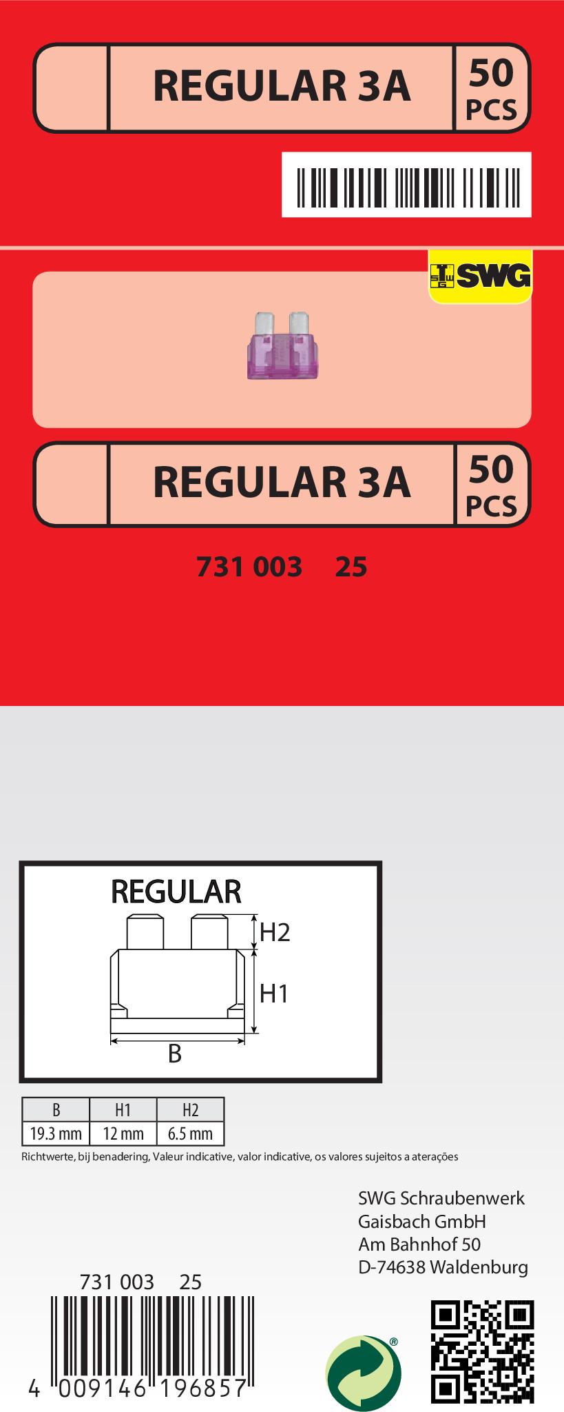 SWGAutomotive 731 003     25 - Sulake inparts.fi