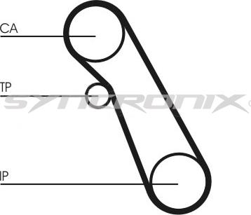 SYNCRONIX SY110983 - Hammashihnasarja inparts.fi