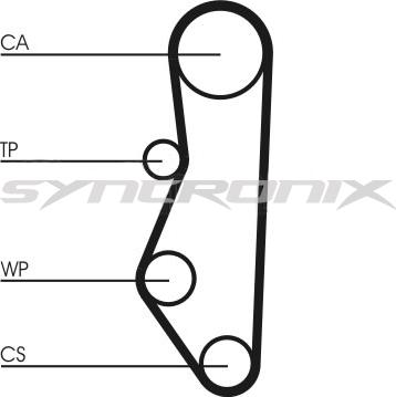 SYNCRONIX SY210527 - Hammashihnasarja inparts.fi