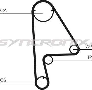 SYNCRONIX SY0862N - Hammashihnat inparts.fi