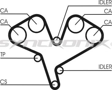 SYNCRONIX SY0884N - Hammashihnat inparts.fi