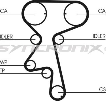 SYNCRONIX SY0873N - Hammashihnat inparts.fi