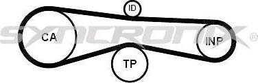 SYNCRONIX SY1101131 - Hammashihnasarja inparts.fi