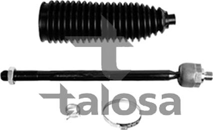 Talosa 44-00276K - Raidetangon pää, suora inparts.fi