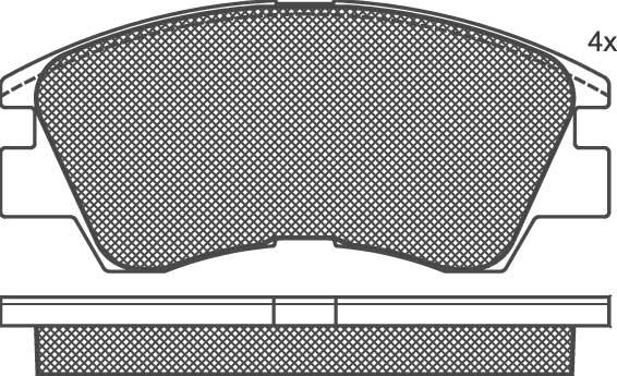 ACDelco AC428681D - Jarrupala, levyjarru inparts.fi