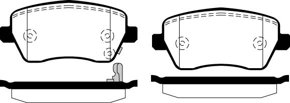 Magneti Marelli 363702161454 - Jarrupala, levyjarru inparts.fi