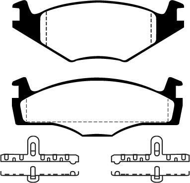 Magneti Marelli 363700204154 - Jarrupala, levyjarru inparts.fi