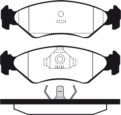 BOSCH 0 986 592 020 - Jarrupala, levyjarru inparts.fi