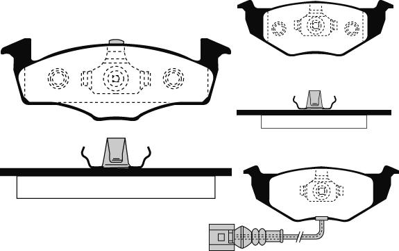 Meyle MBP0213 - Jarrupala, levyjarru inparts.fi