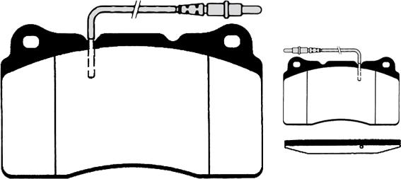 Magneti Marelli PF0500 - Jarrupala, levyjarru inparts.fi