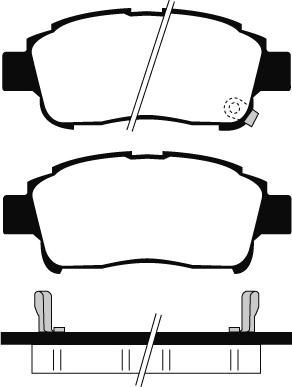 Magneti Marelli T3098MM - Jarrupala, levyjarru inparts.fi