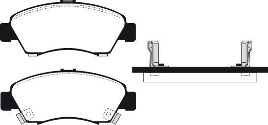 Japanparts PA425MK - Jarrupala, levyjarru inparts.fi