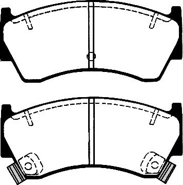 Magneti Marelli 363700203038 - Jarrupala, levyjarru inparts.fi