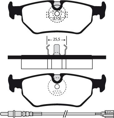 Quinton Hazell QFD4299AF - Jarrupala, levyjarru inparts.fi