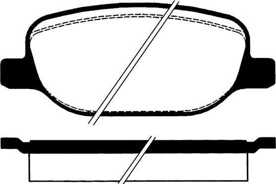 Magneti Marelli P23152MM - Jarrupala, levyjarru inparts.fi