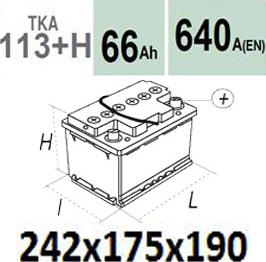 Technika TKA113+H - Käynnistysakku inparts.fi