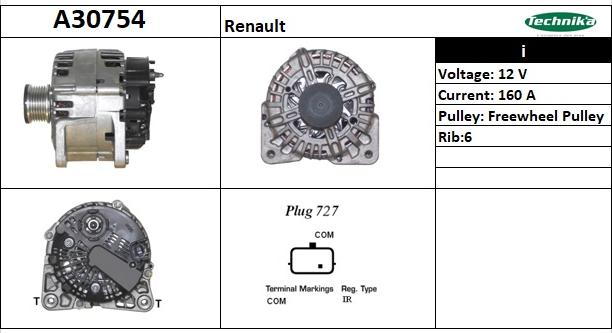 Technika A30754 - Laturi inparts.fi