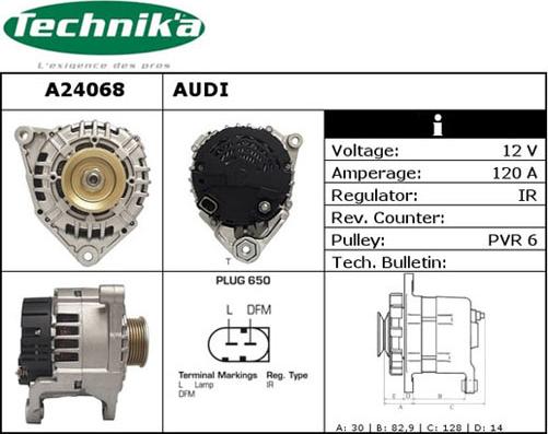 Technika A24068 - Laturi inparts.fi