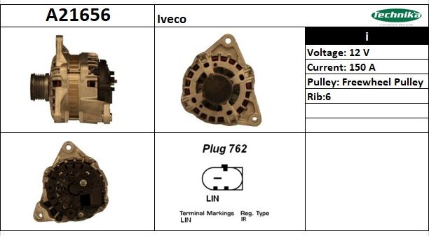 Technika A21656 - Laturi inparts.fi