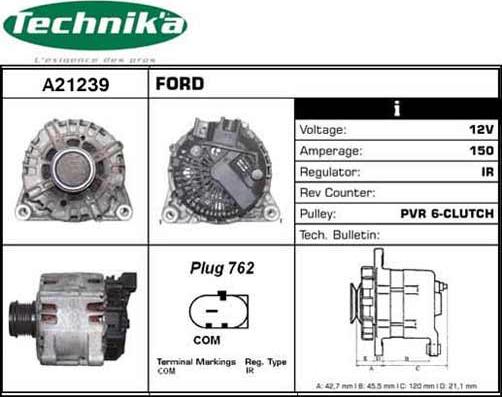 Technika A21239 - Laturi inparts.fi