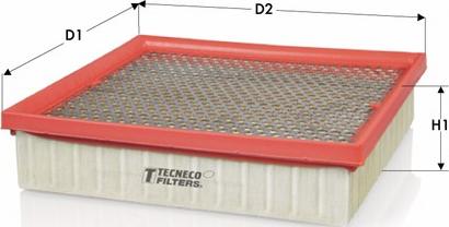 Tecneco Filters AR288/1PM - Ilmansuodatin inparts.fi