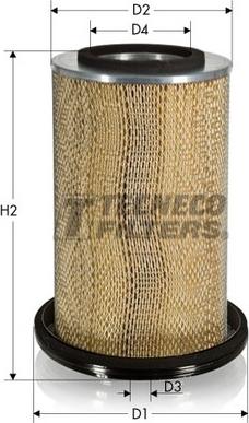 Tecneco Filters AR736-I - Ilmansuodatin inparts.fi