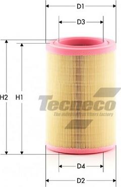 Tecneco Filters AR2074 - Ilmansuodatin inparts.fi
