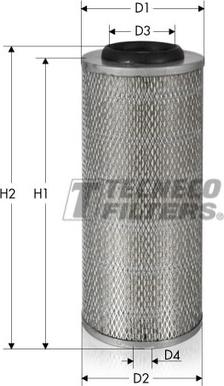 Tecneco Filters AR510-I - Ilmansuodatin inparts.fi