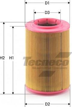 Tecneco Filters AR263 - Ilmansuodatin inparts.fi