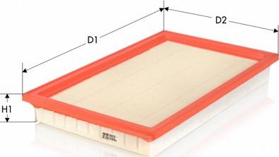 Tecneco Filters AR13780PM - Ilmansuodatin inparts.fi