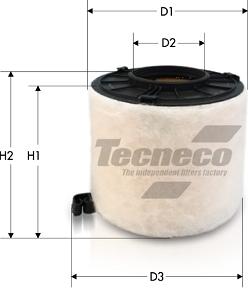 Tecneco Filters AR2253S - Ilmansuodatin inparts.fi