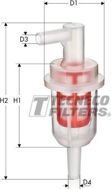 Tecneco Filters BN502 - Polttoainesuodatin inparts.fi