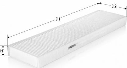 Tecneco Filters CK8890 - Suodatin, sisäilma inparts.fi