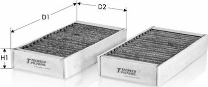 Tecneco Filters CK10209-C-2 - Suodatin, sisäilma inparts.fi