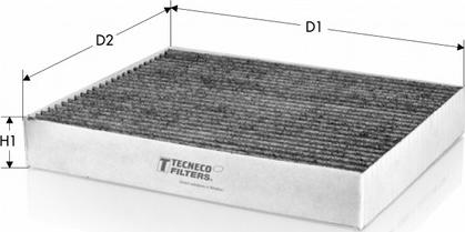 Tecneco Filters CK28001-C - Suodatin, sisäilma inparts.fi