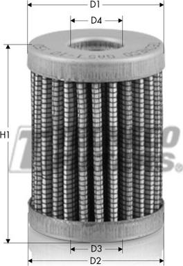 Tecneco Filters GAS1 - Polttoainesuodatin inparts.fi